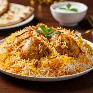 Chicken Tikka Biryani Daig