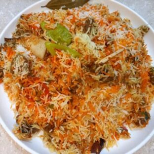 Qeema Biryani Daig